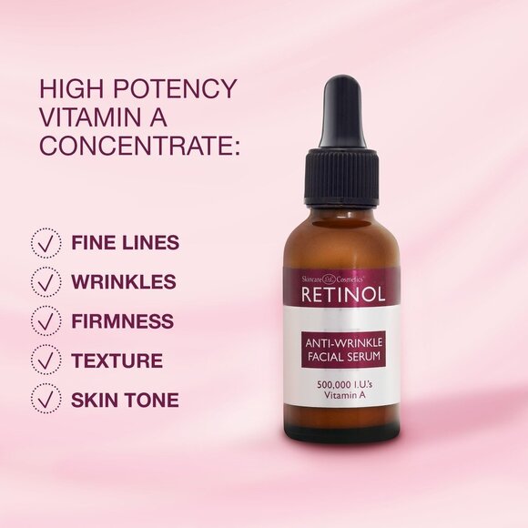 Retinol Firming and Toning Facial Serum with Vitamins A + C + E - Picture 4 of 11